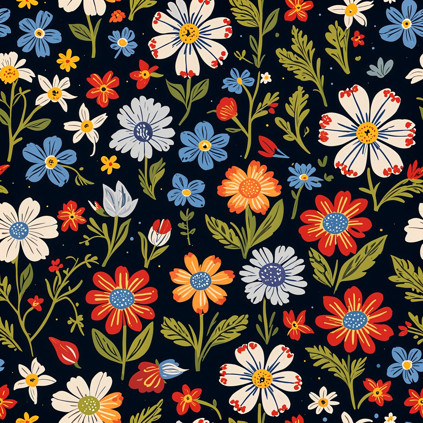 Ikat Earthy Timber Wallpaper