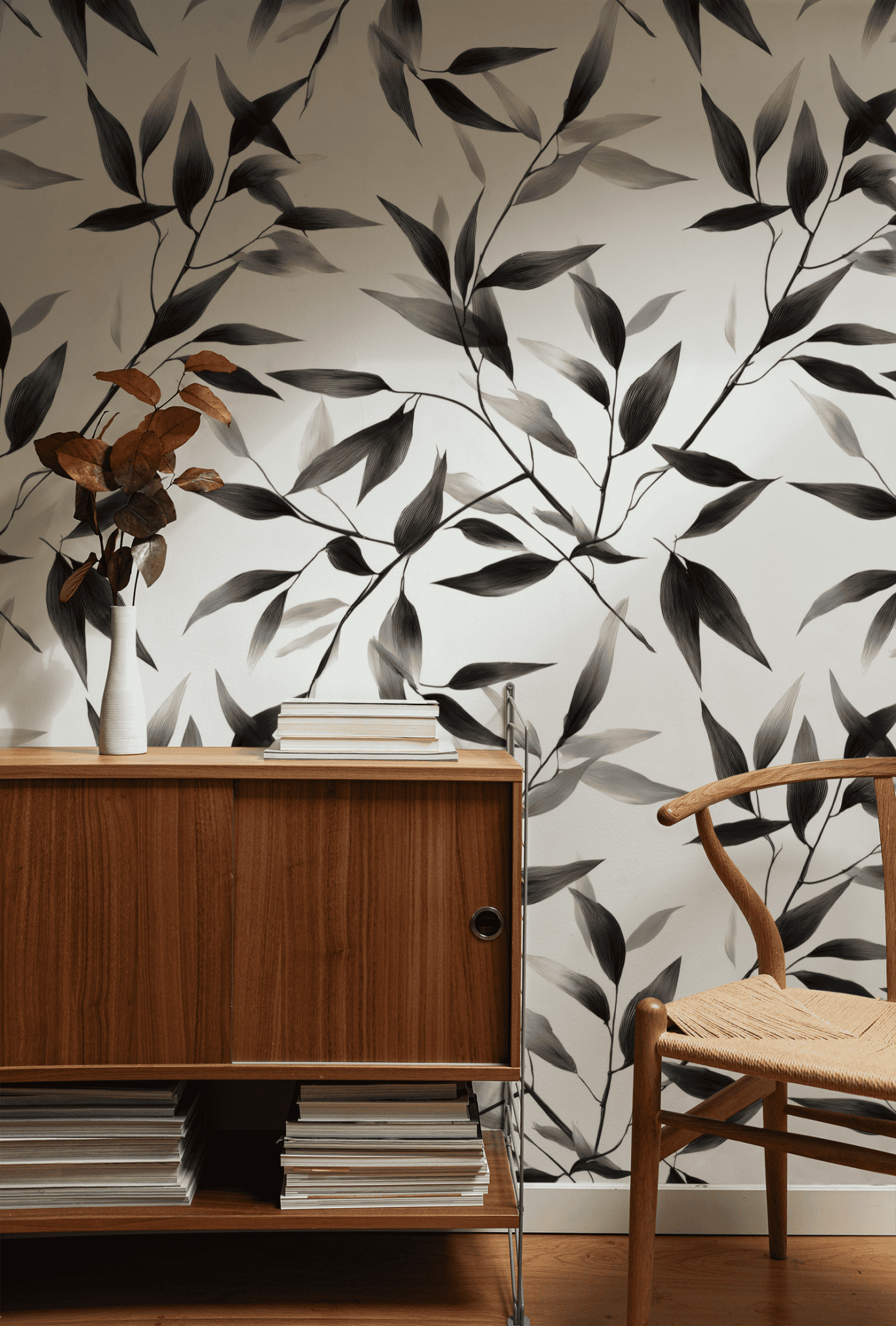 Ebony Elegance Wallpaper