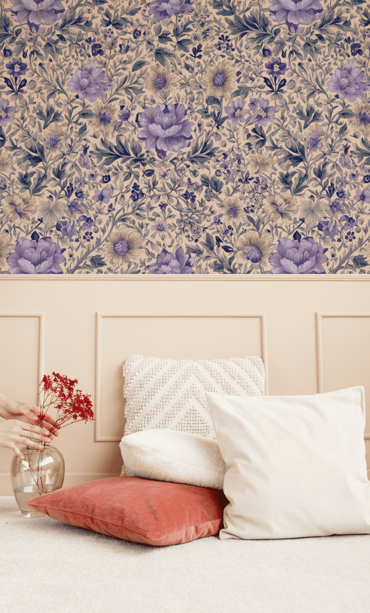 Lavender Blossom Wallpaper