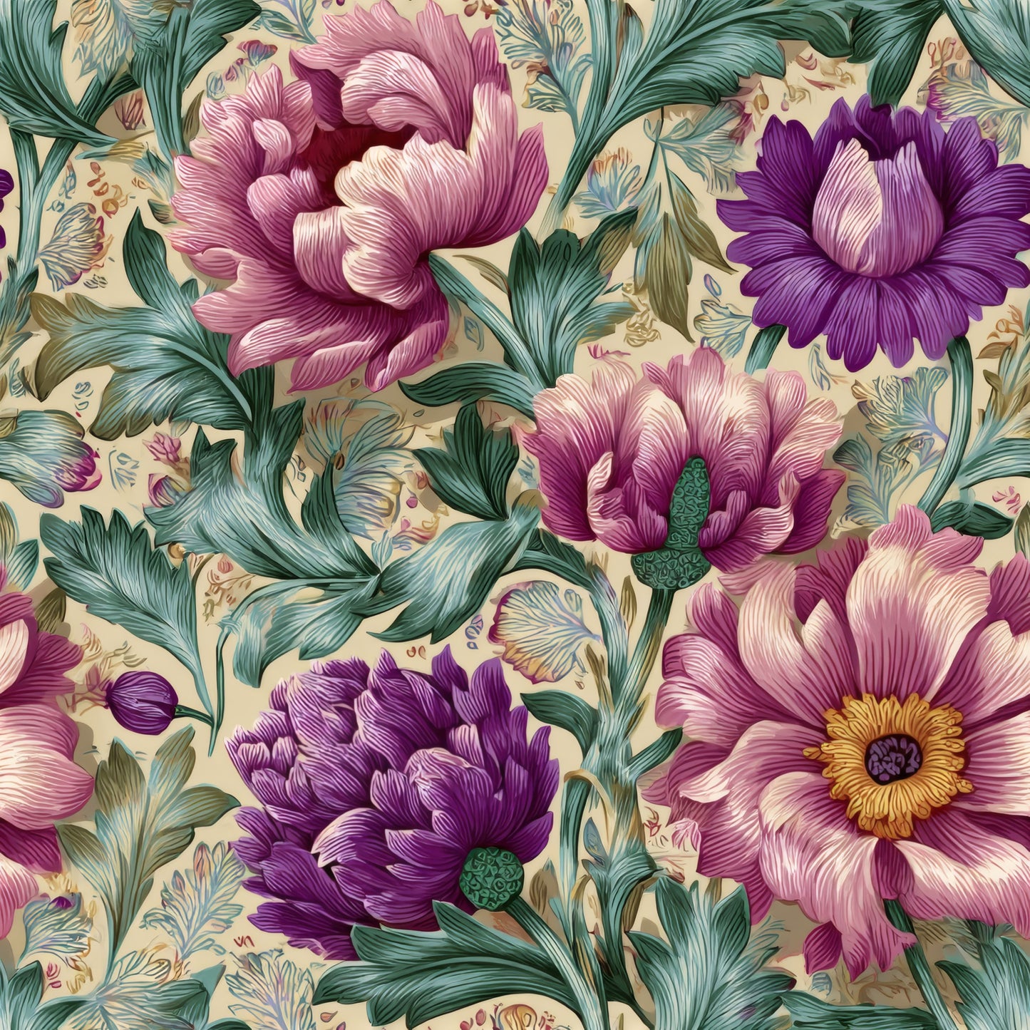 Amethyst Lotus Wallpaper