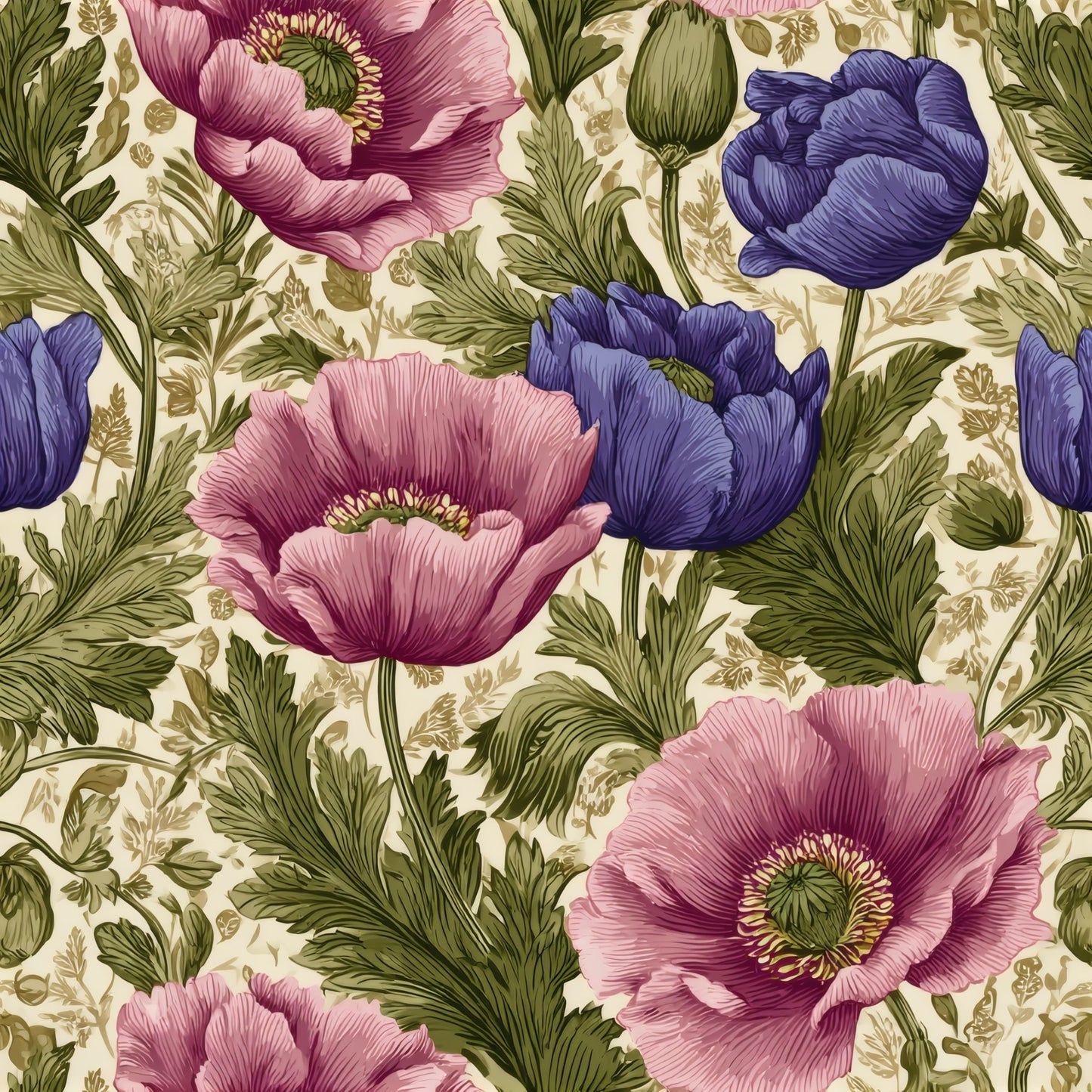 Purple Tapestry Wallpaper