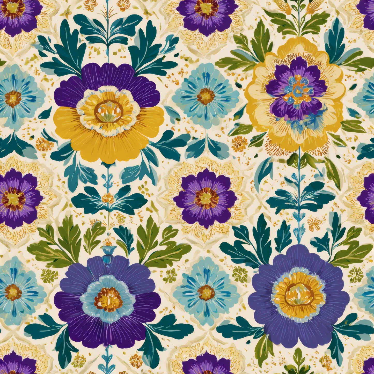 Opulent Poppy Wallpaper