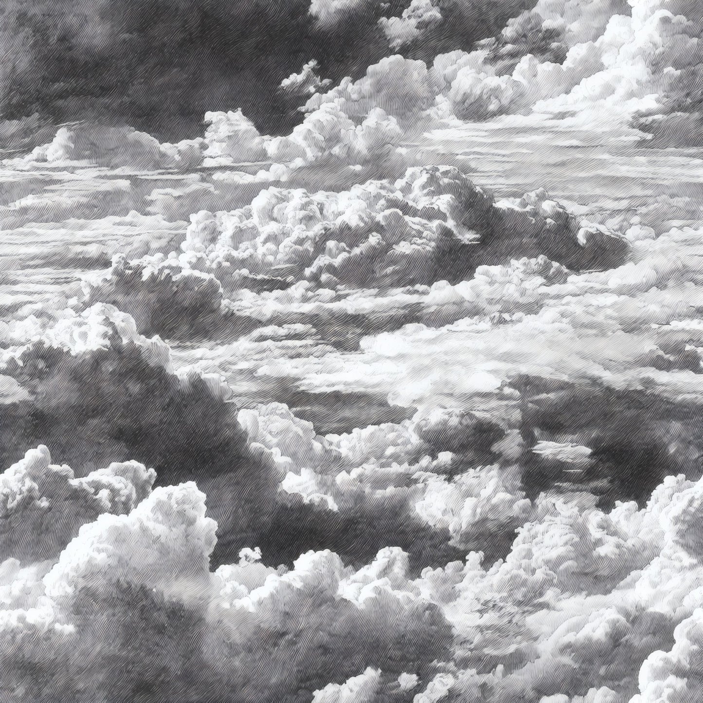 Stormy Hatching Wallpaper