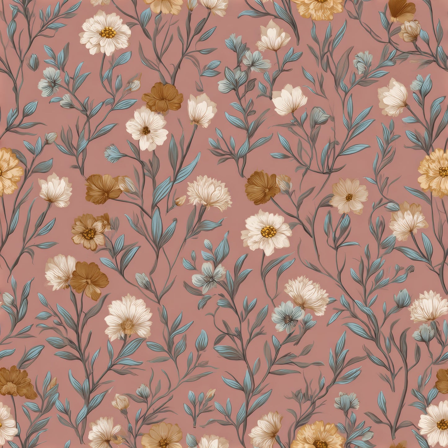 Terra Cotta Wallpaper