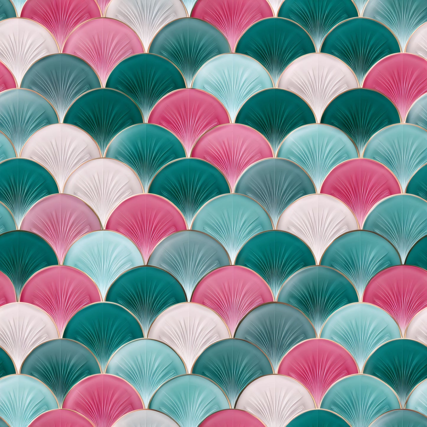 Iridescent Scales Wallpaper