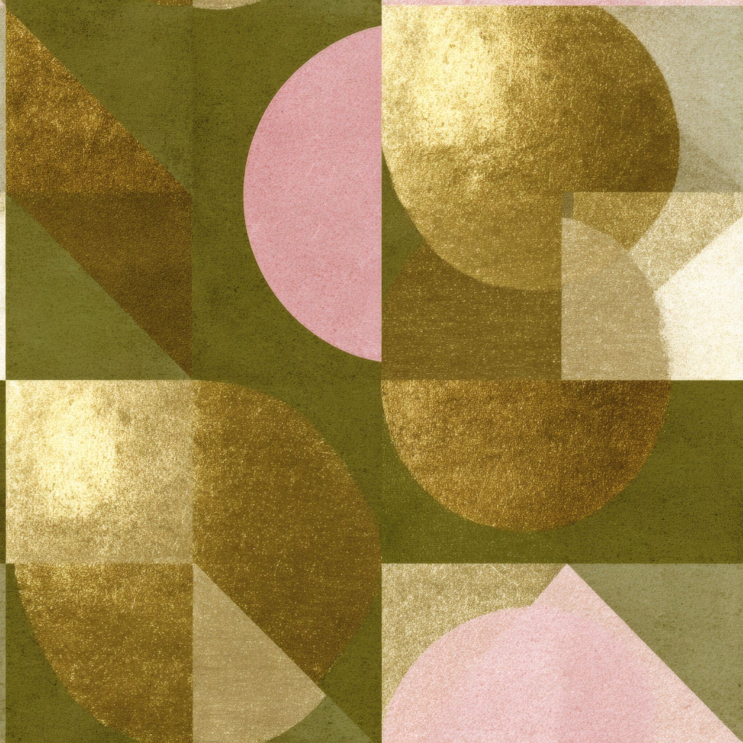 Chartreuse Geometry Wallpaper