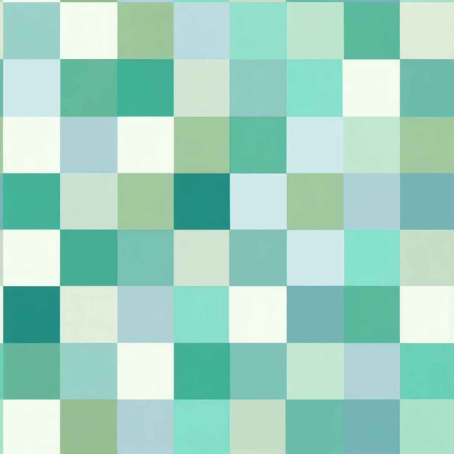 Teal Checkerboard Wallpaper