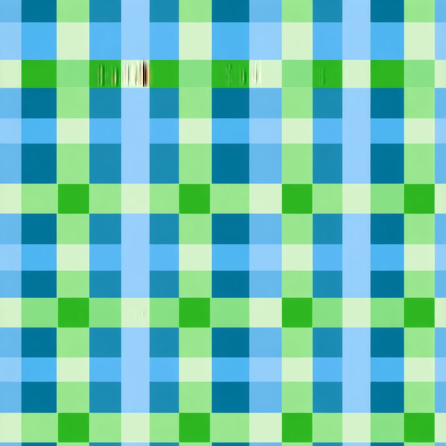 Teal Patchwork Wallpaper