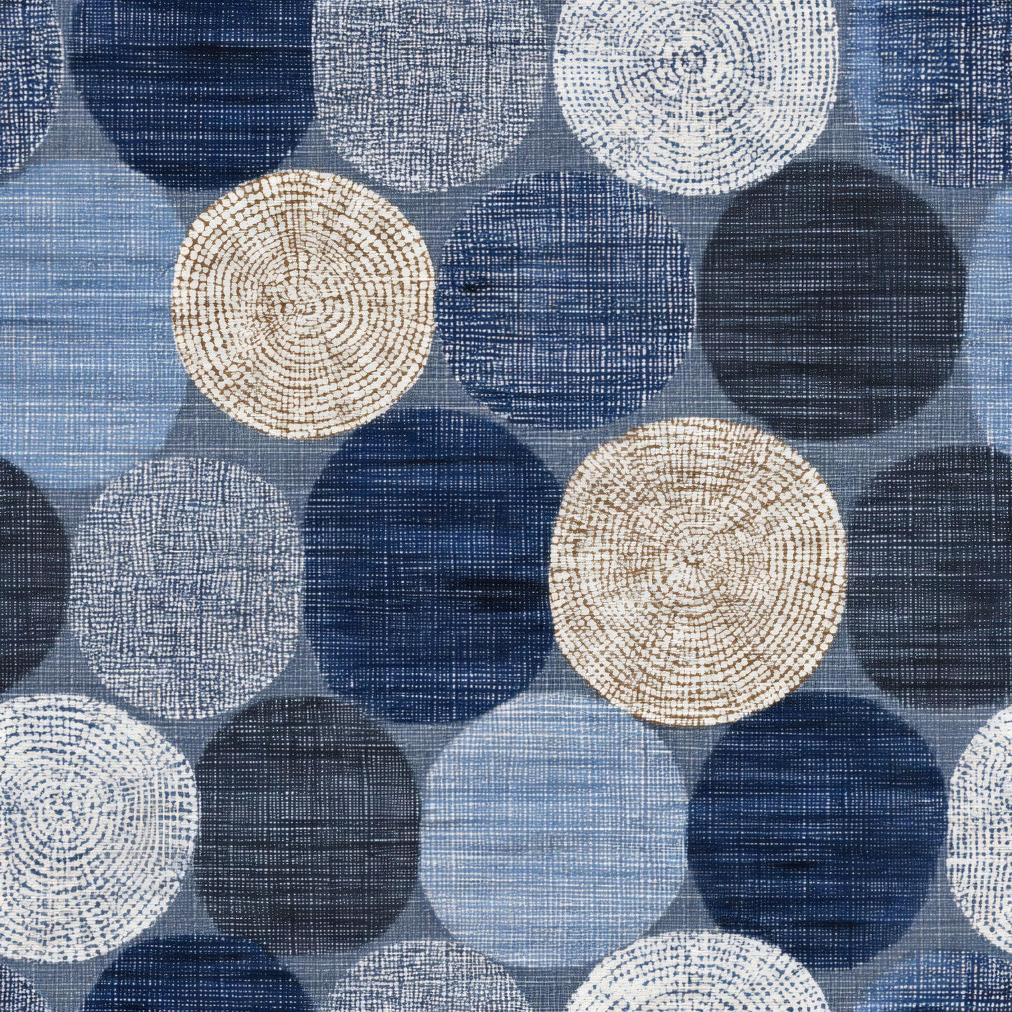 Denim Rings Wallpaper