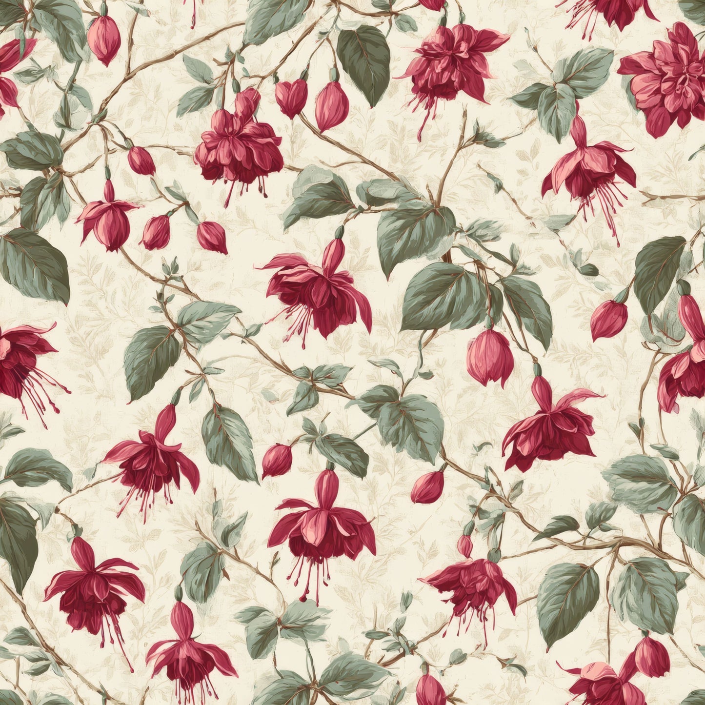 Garnet Fuchsia Wallpaper