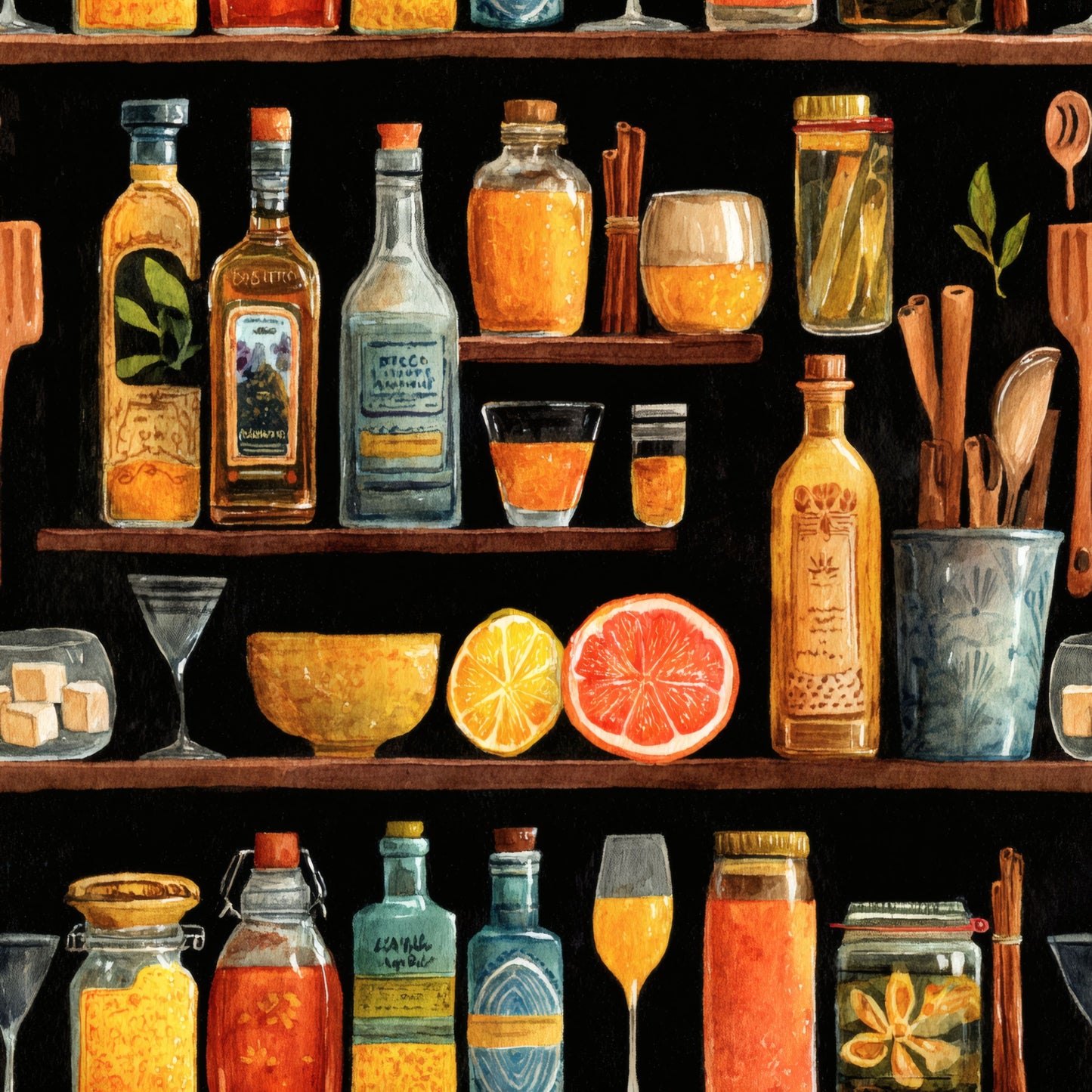 Botanical Elixir Wallpaper