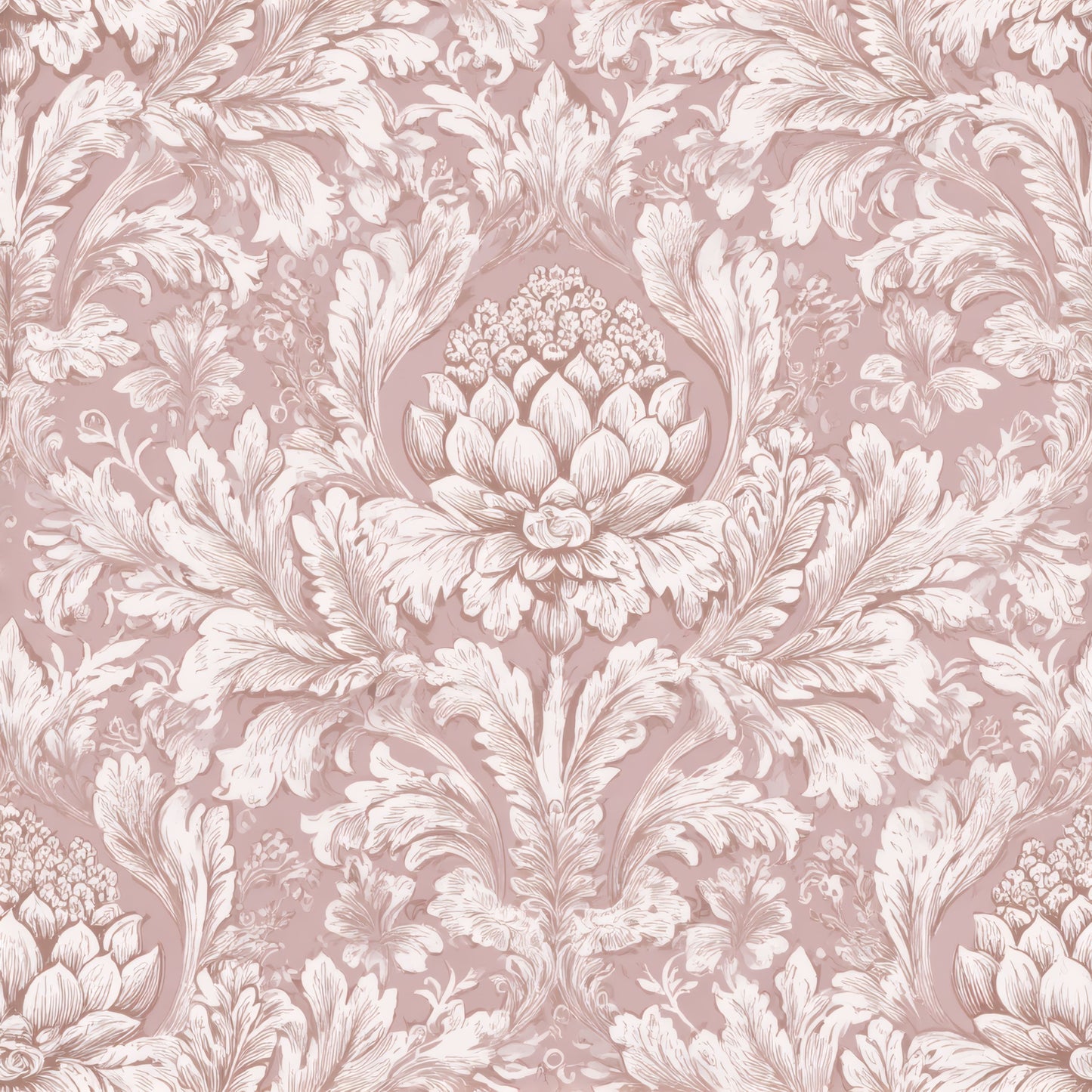 Rosaline Damask Wallpaper