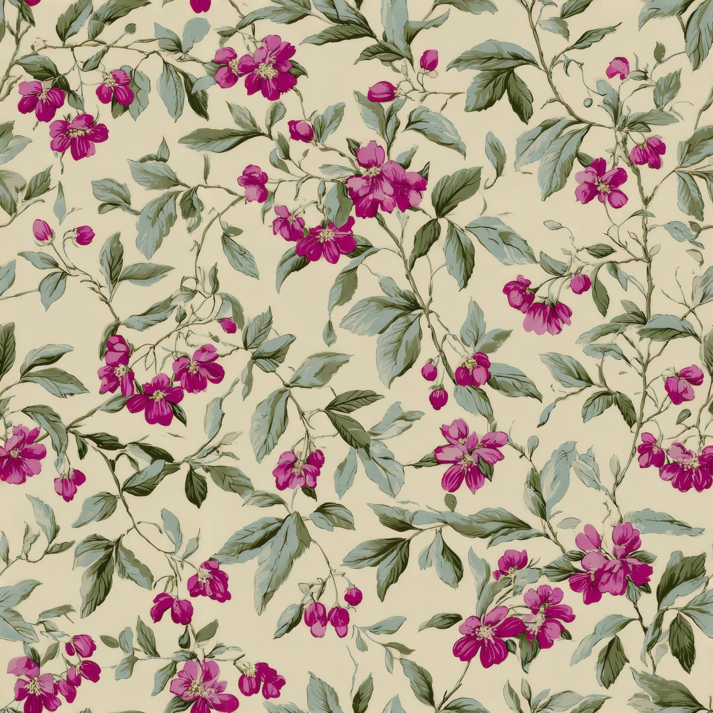 Cerise Canopy Wallpaper