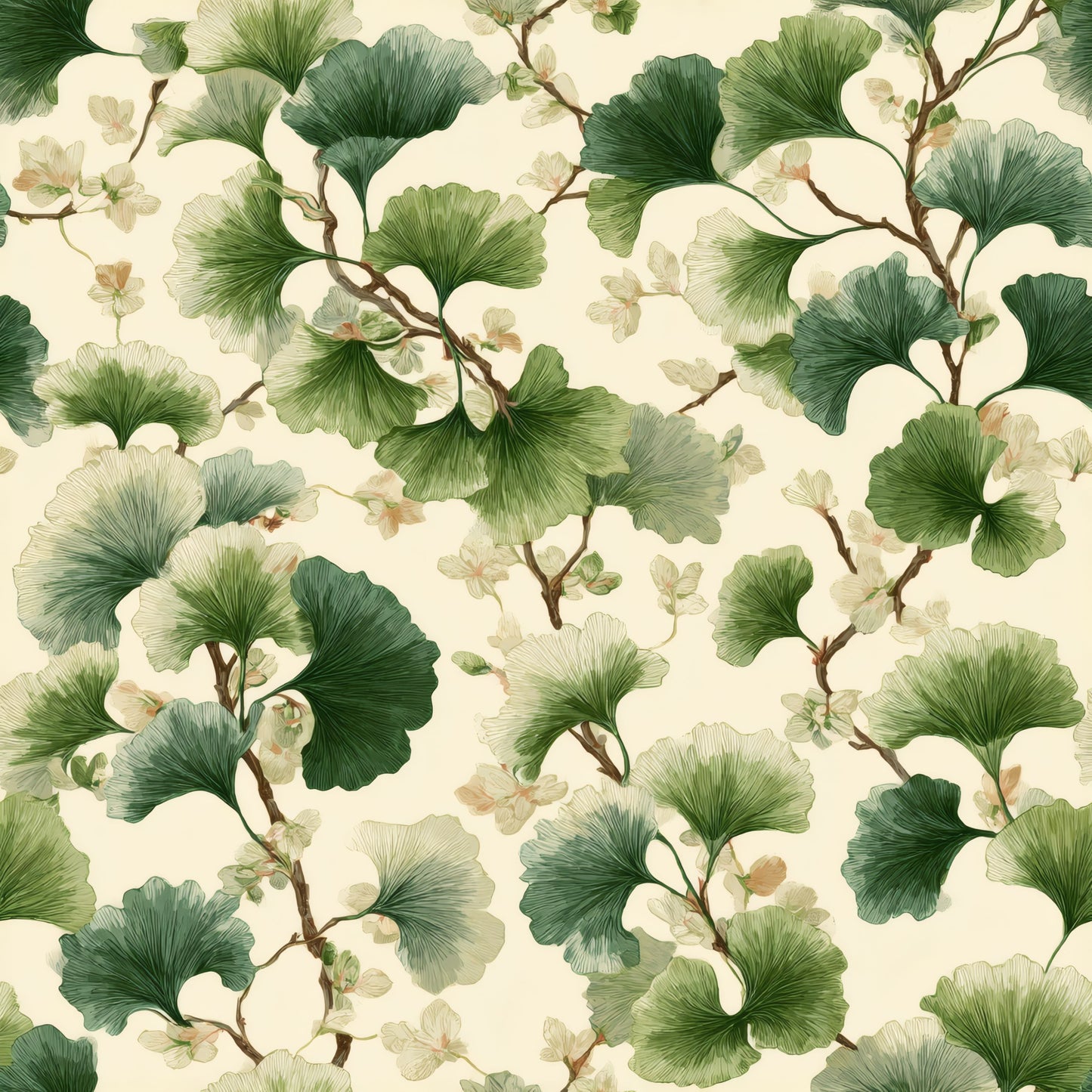 Verdant Fan Wallpaper