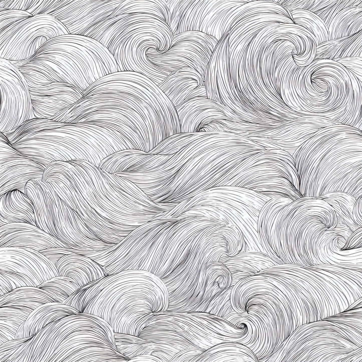 Linear Swirls Wallpaper