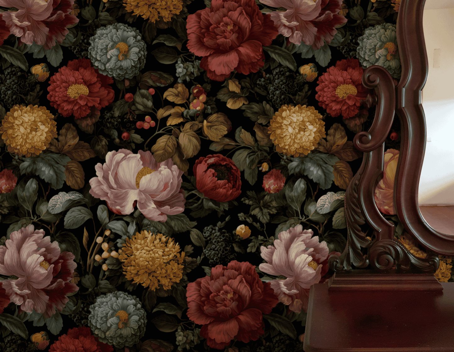 Midnight Bloom Wallpaper