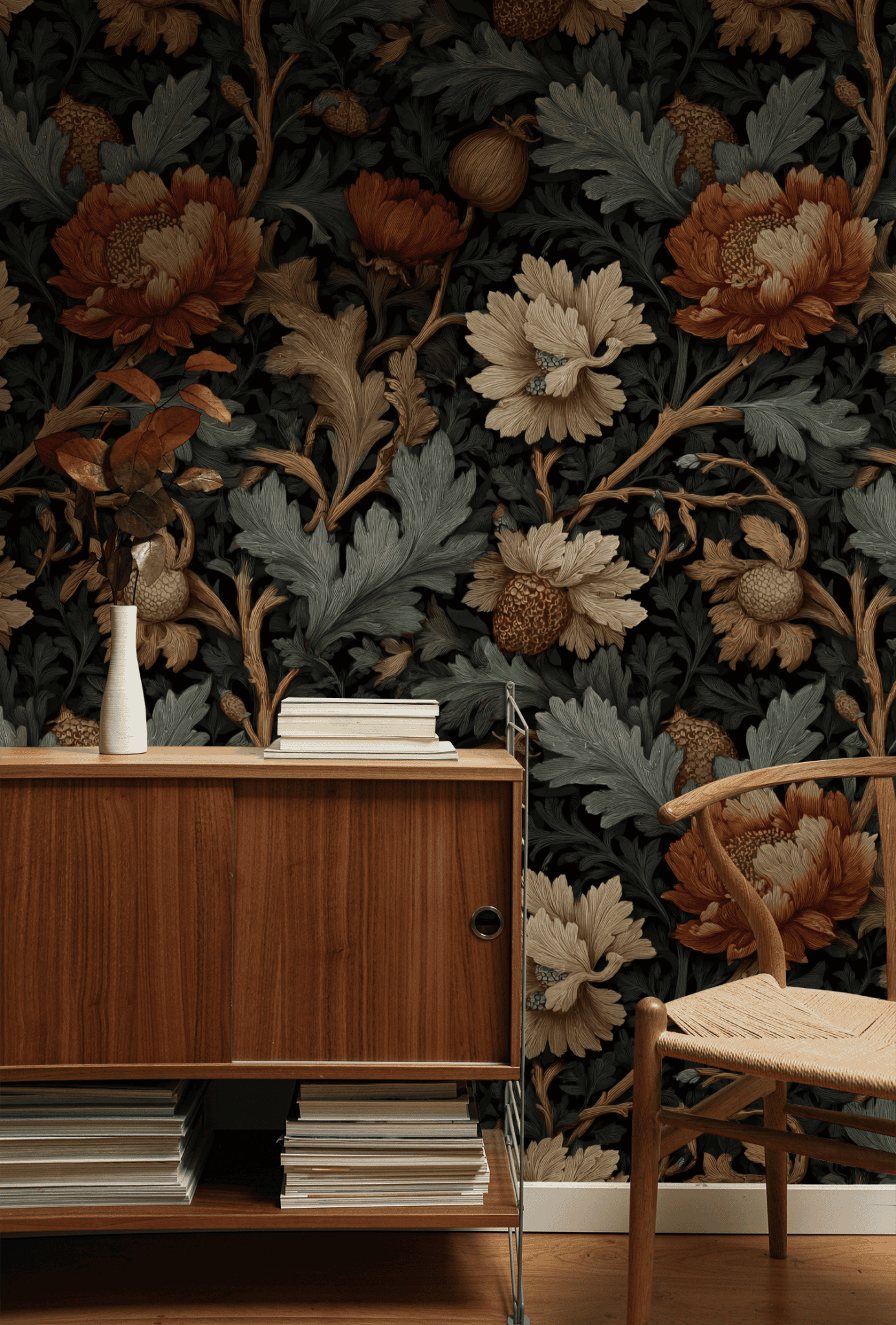 Vintage Bloom Wallpaper