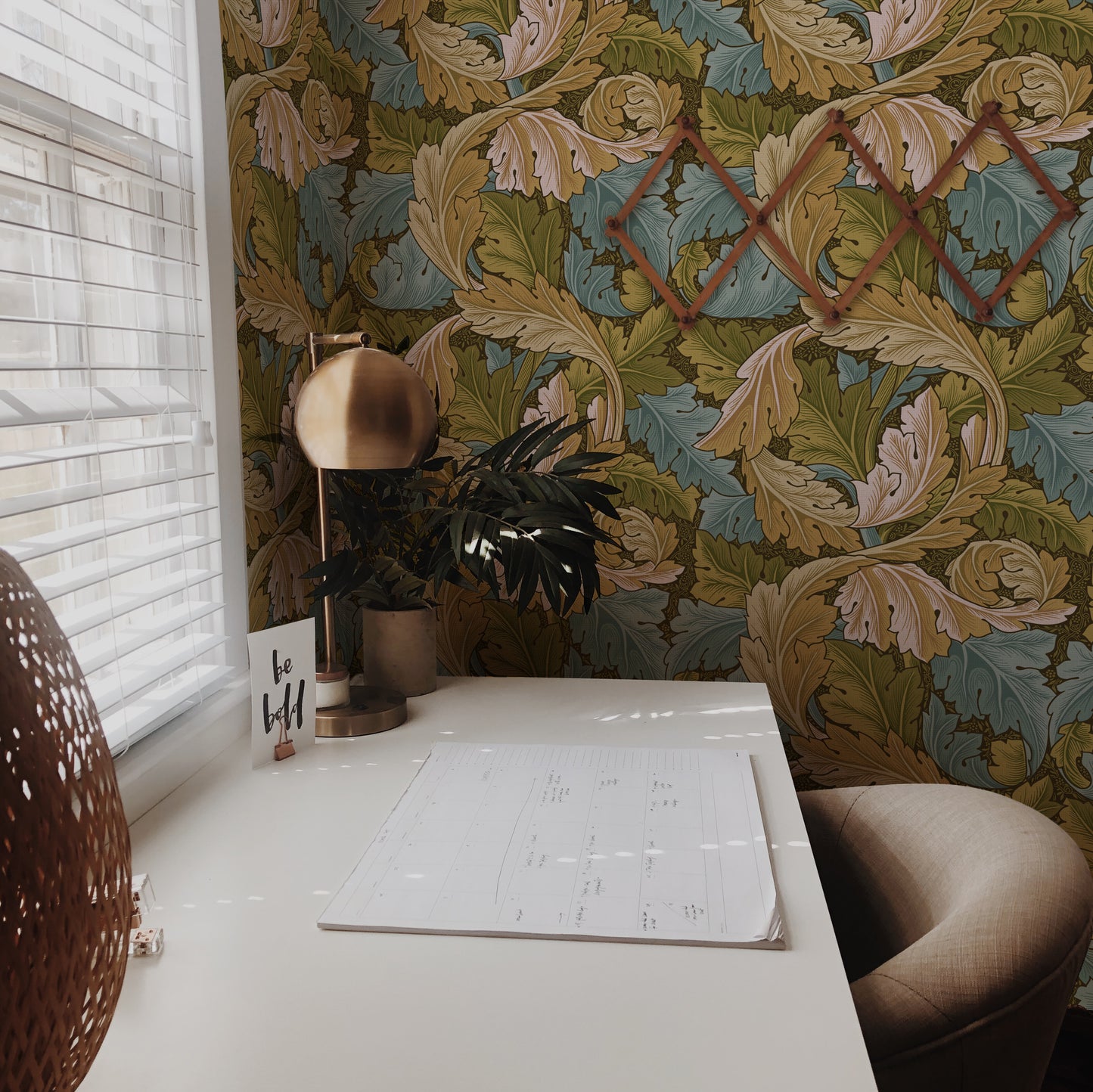 William Morris Acanthus Verdant