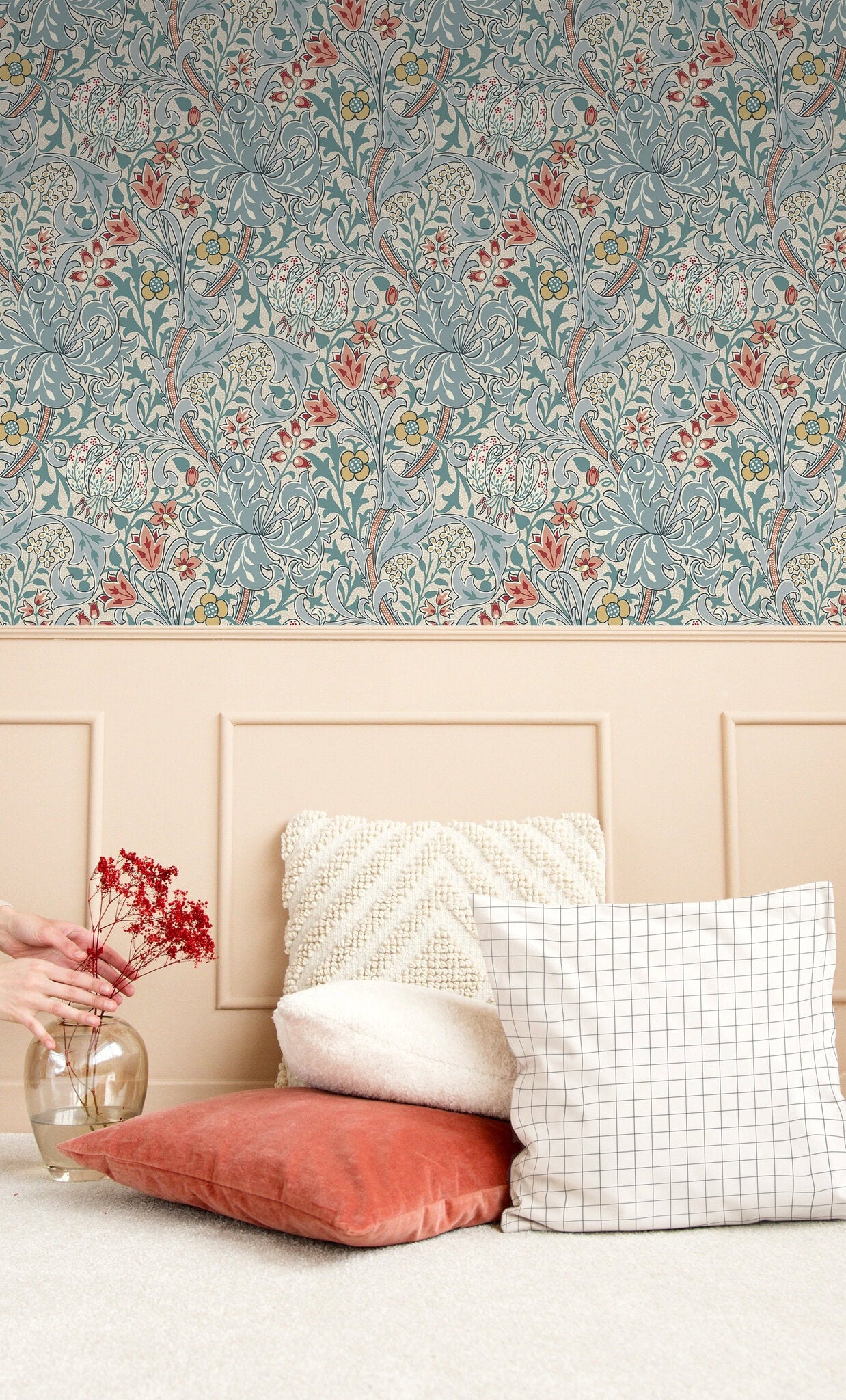 William Morris Golden Lily Morning Light