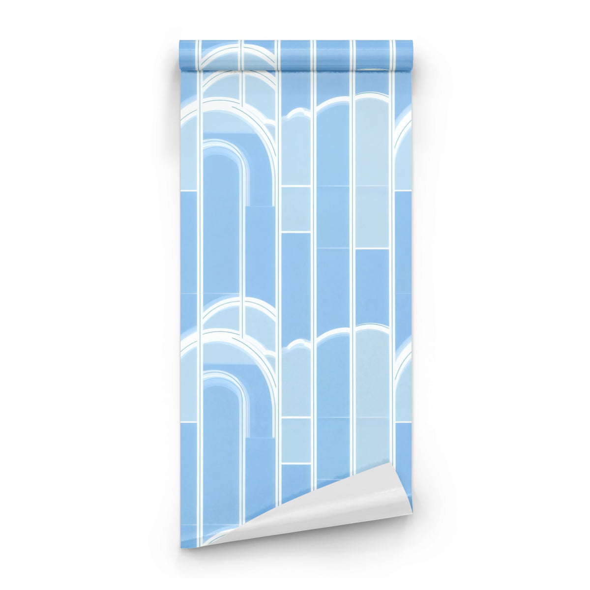 Roll of Blue Arches large scale wallpaper