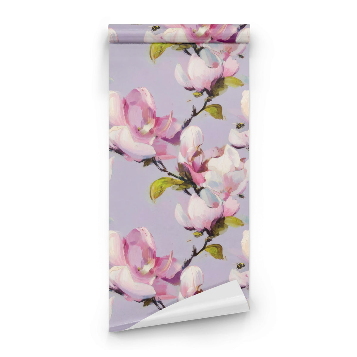 Roll of Bumble Magnolia large scale wallpaper