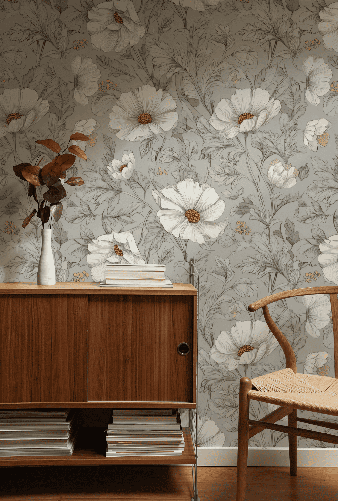 Whispering Petals Wallpaper