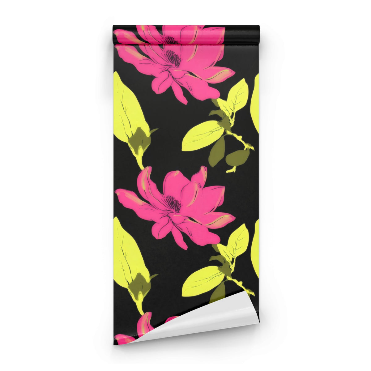 Roll of Electric Magnolia large scale wallpaper