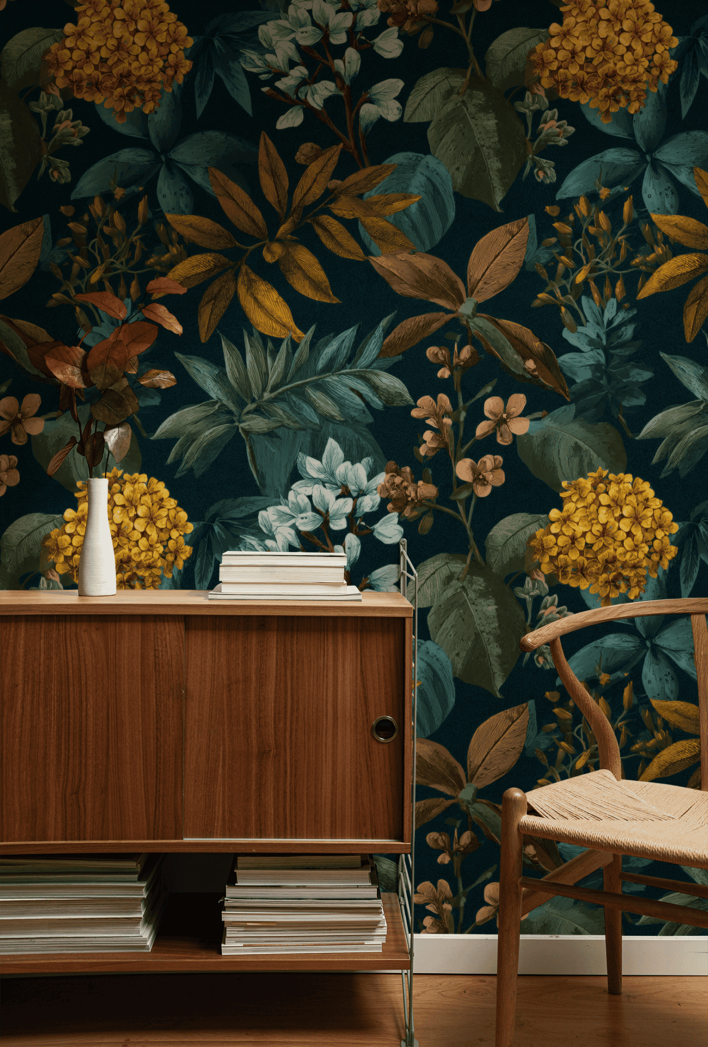 Verdant Bloom Wallpaper