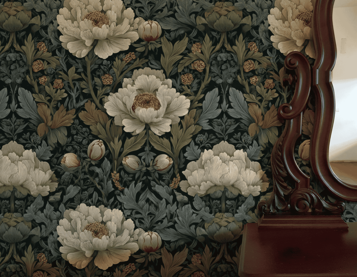 Peony Reverie Wallpaper