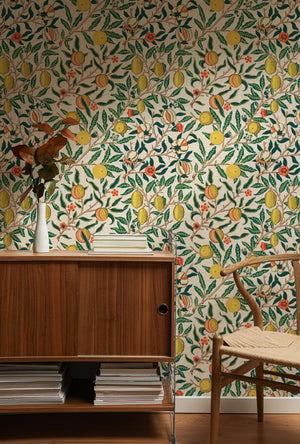 William Morris Fruit Light Wallpaper