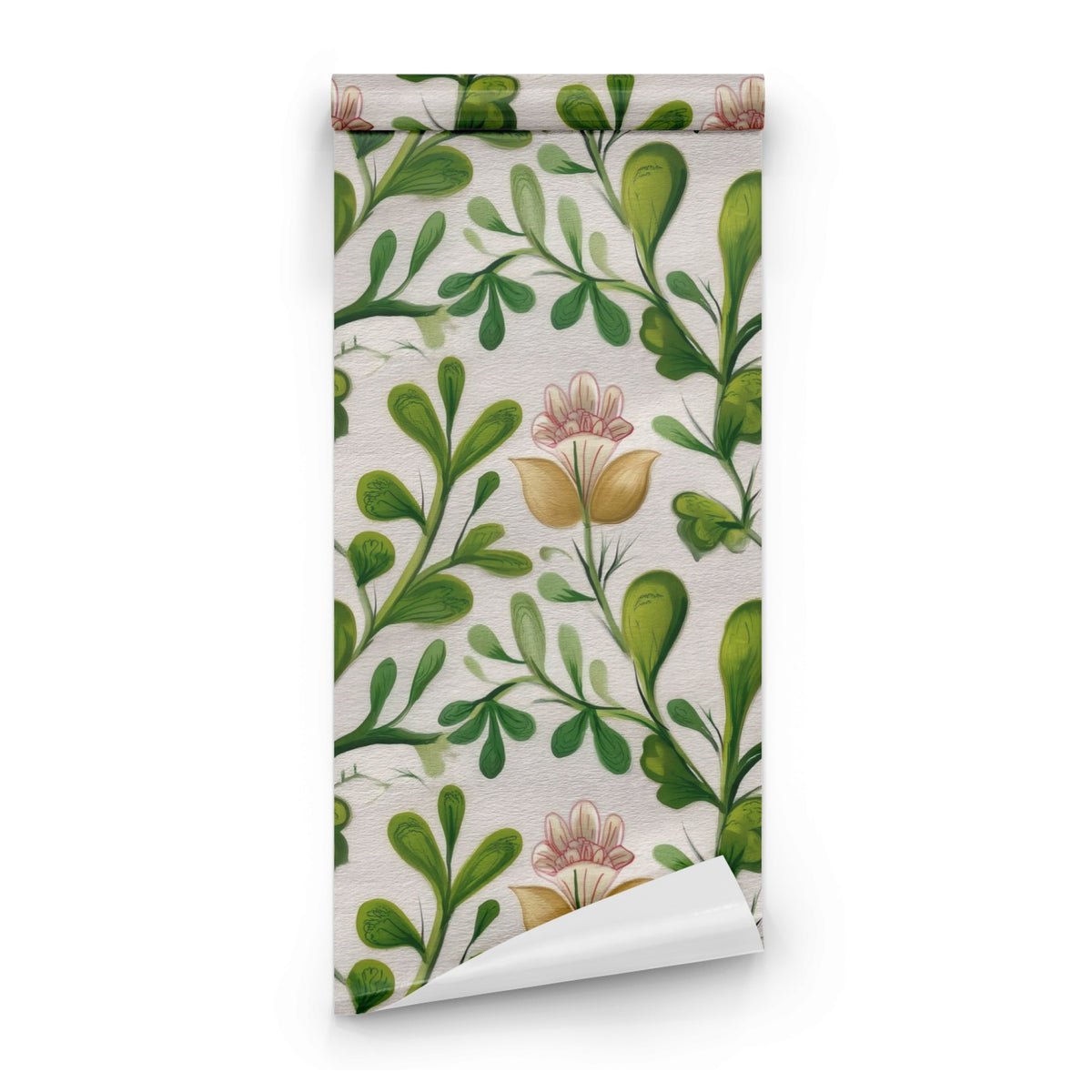 Roll of Garden Folk large scale wallpaper