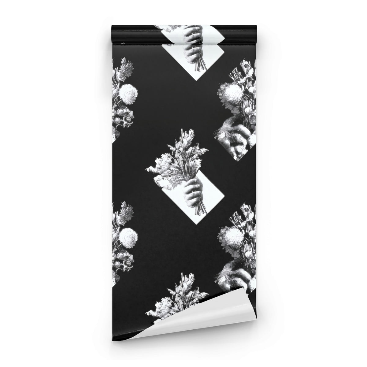 Roll of Hand Bouquet large scale wallpaper
