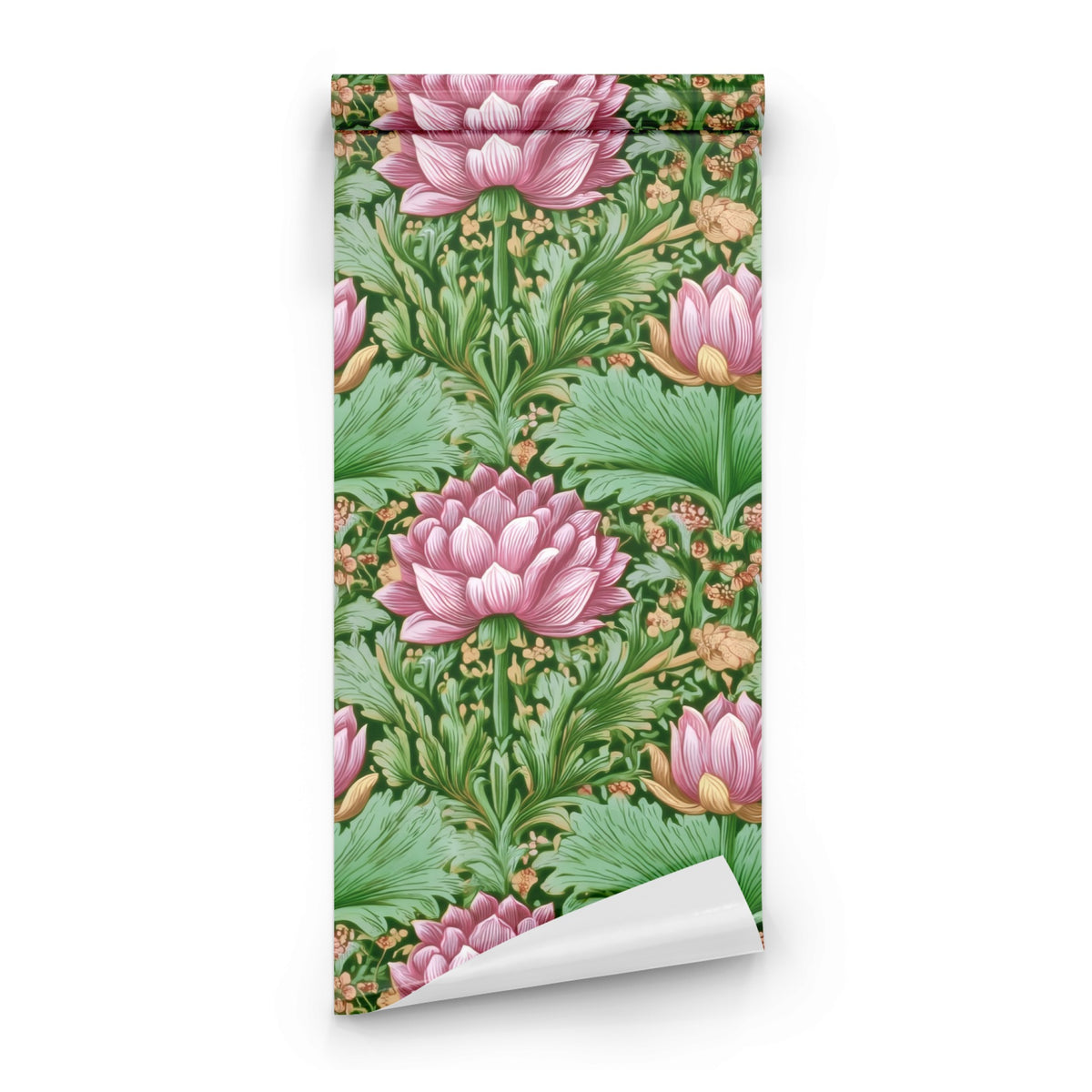 Roll of Lotus Garden large scale wallpaper