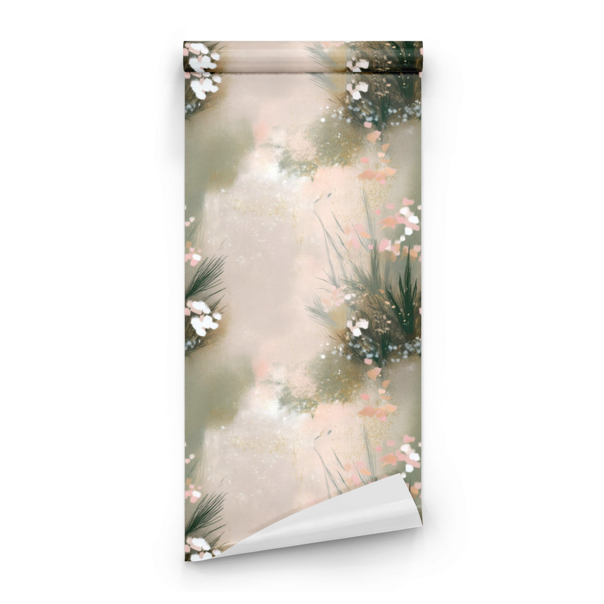 Roll of Misty Blossom large scale wallpaper
