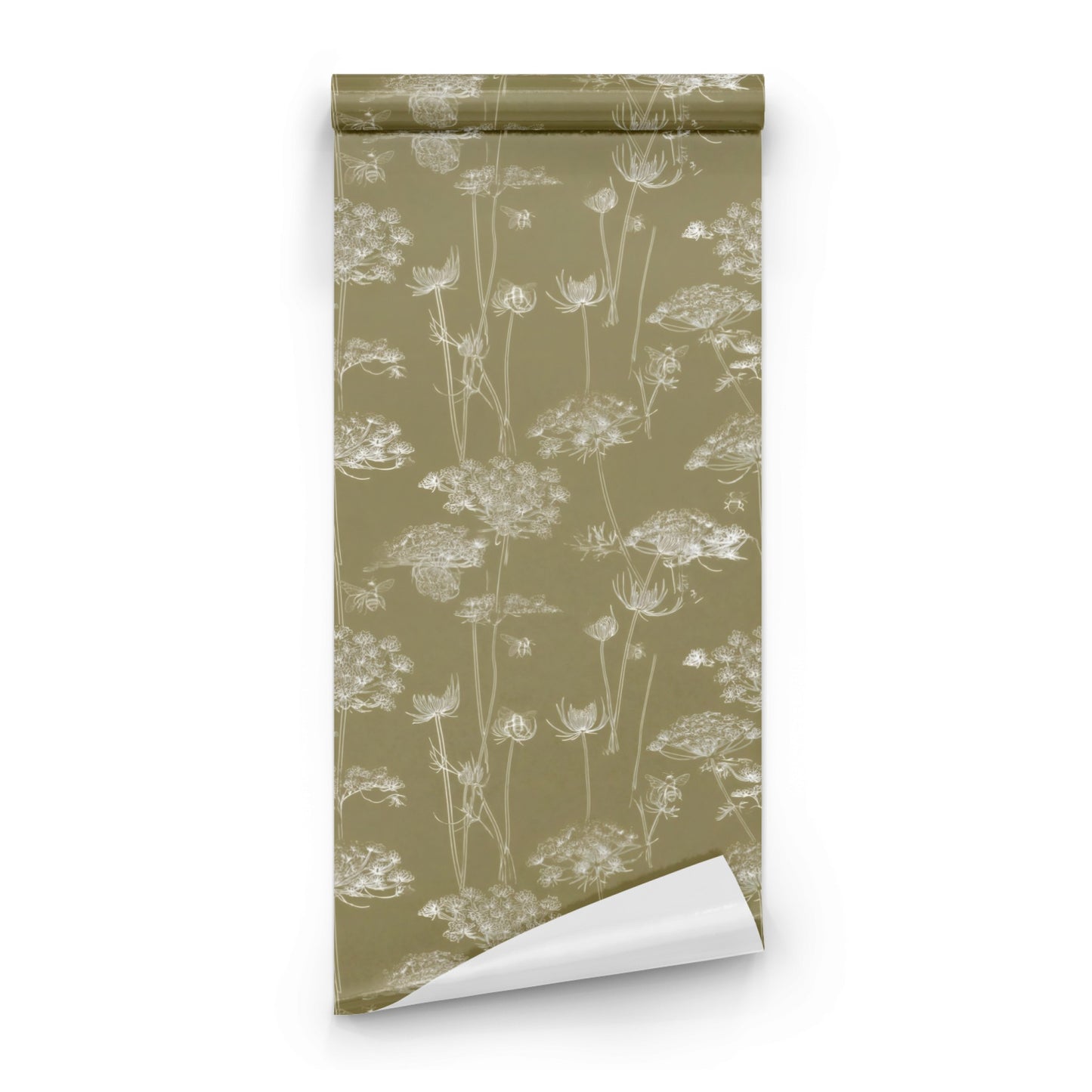 Golden Lace wallpaper roll