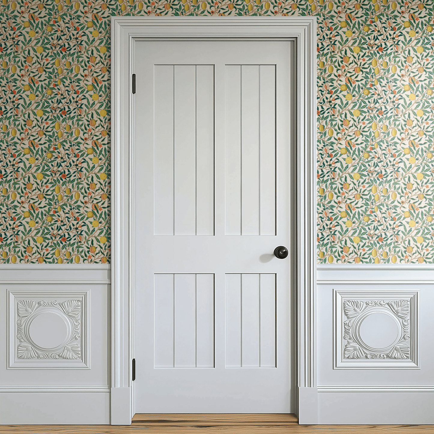 William Morris Fruit Light Wallpaper