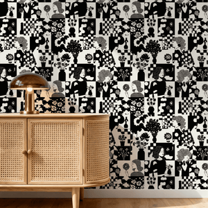 Portrait Collage Wallpaper