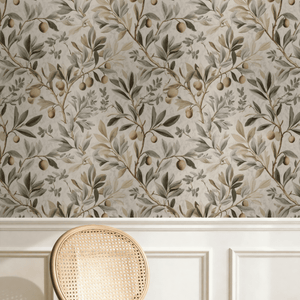 Ivory Olive Wallpaper