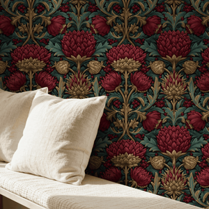 Gold Artichoke Wallpaper