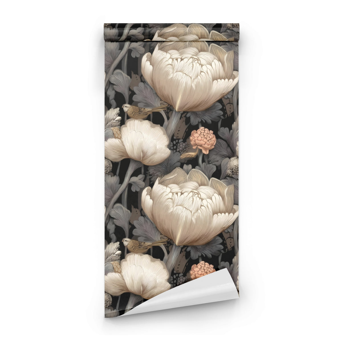 Roll of Perched Sparrow large scale wallpaper