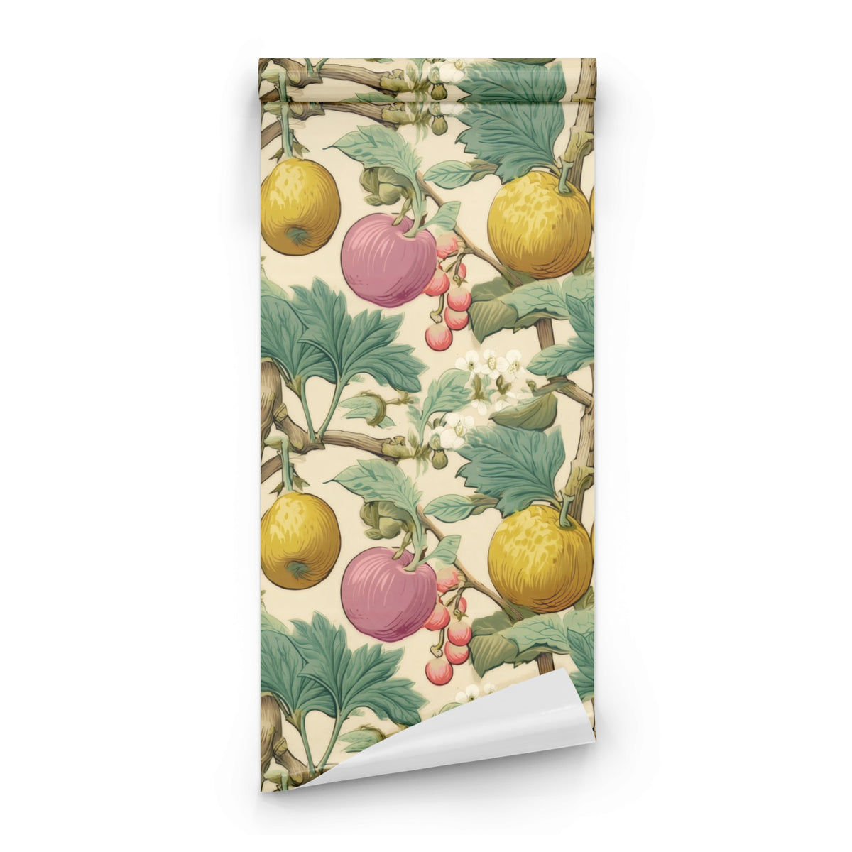Roll of Rosy Orchard large scale wallpaper