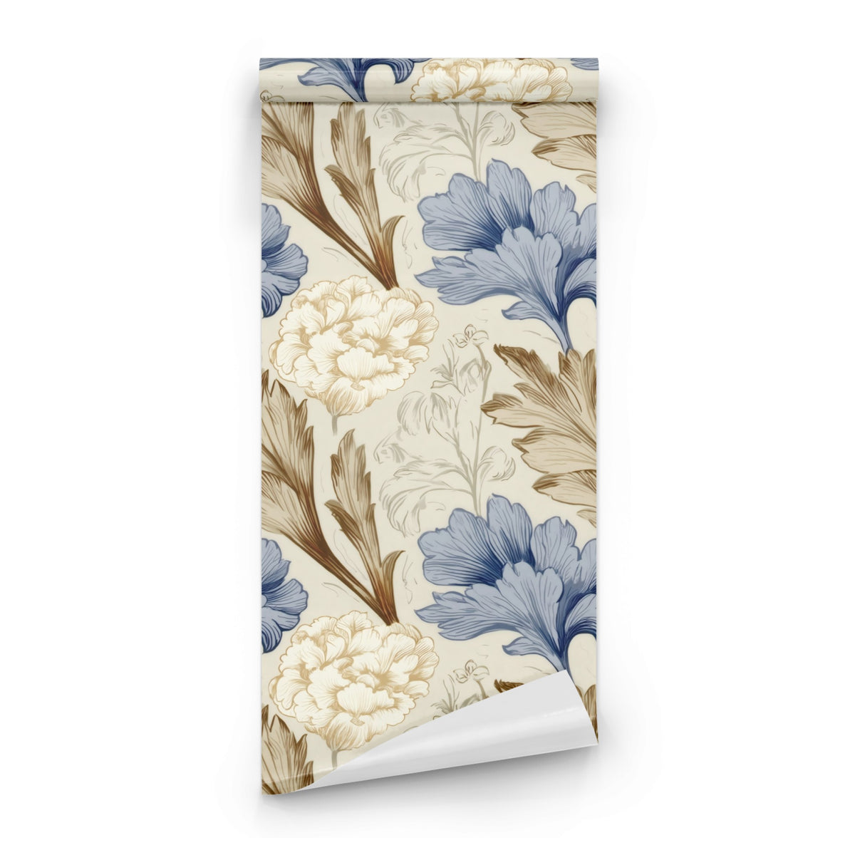 Roll of Slate Bloom large scale wallpaper