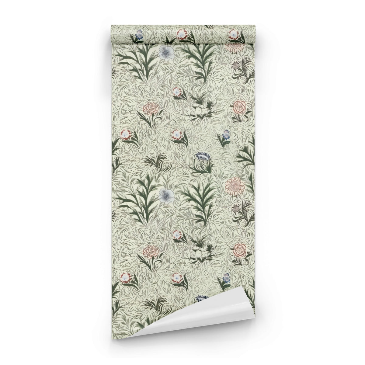 Roll of William Morris Powdered Sage large scale wallpaper