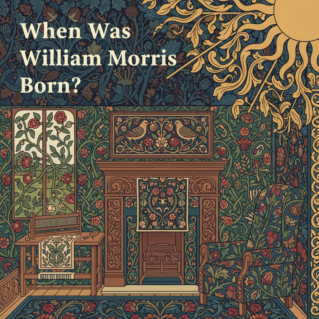 When Was William Morris Born?