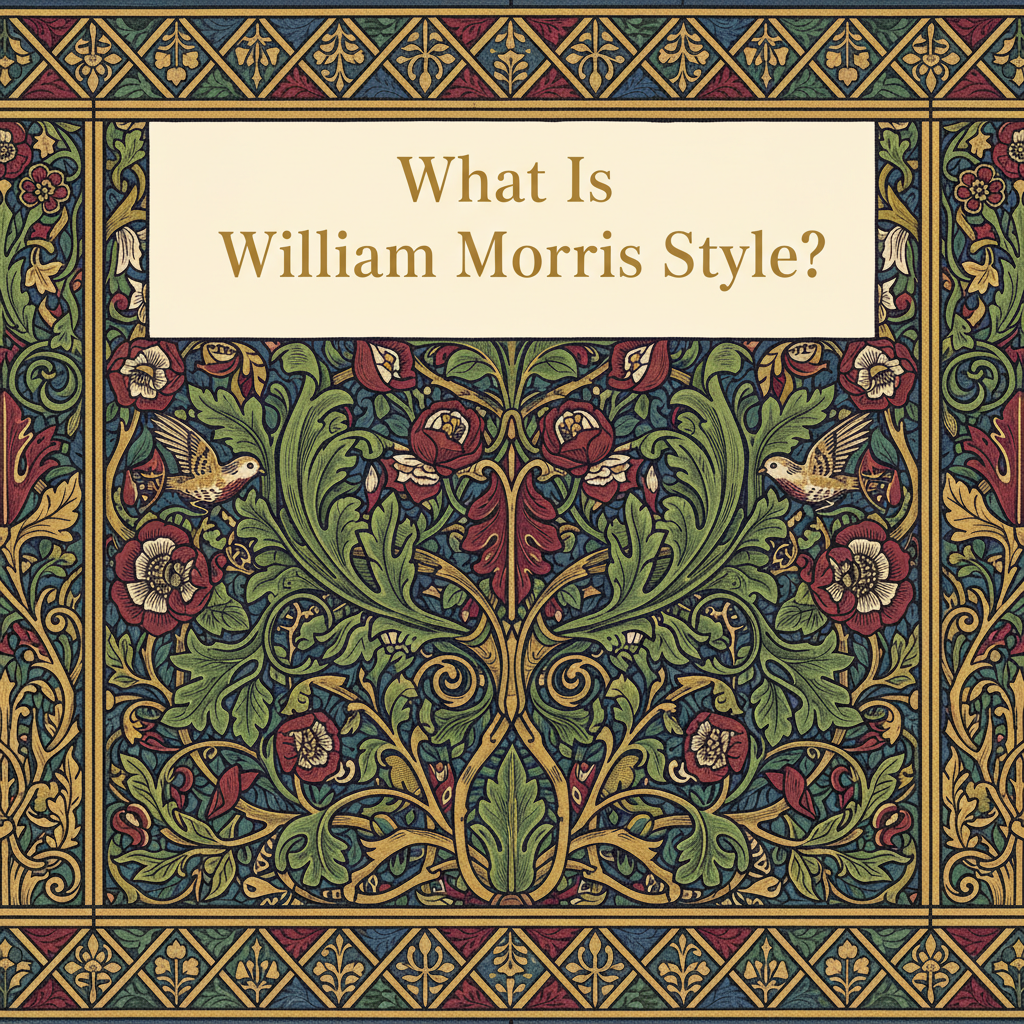 What Is William Morris Style?