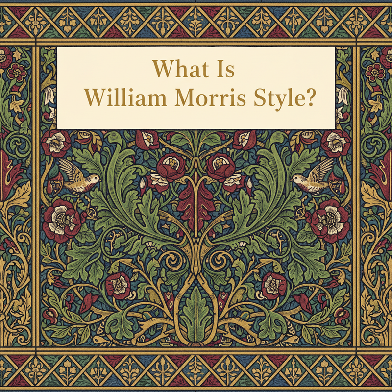 What Is William Morris Style?