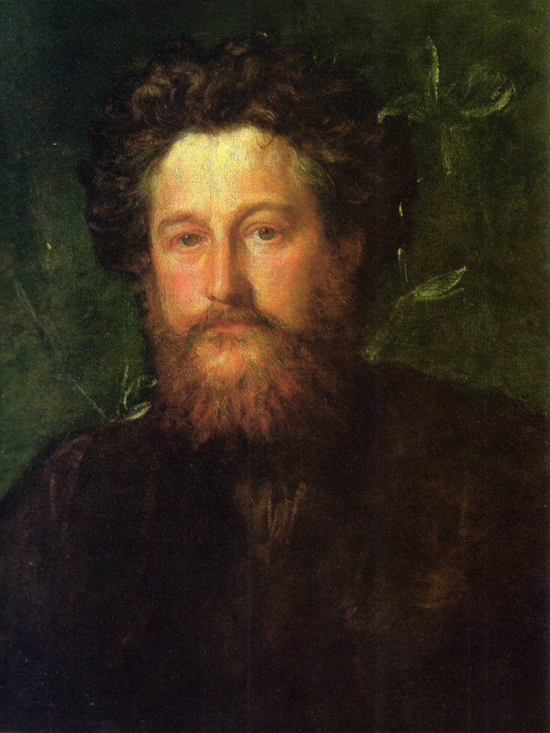 Portrait of William Morris by G.F. Watts, 1870.