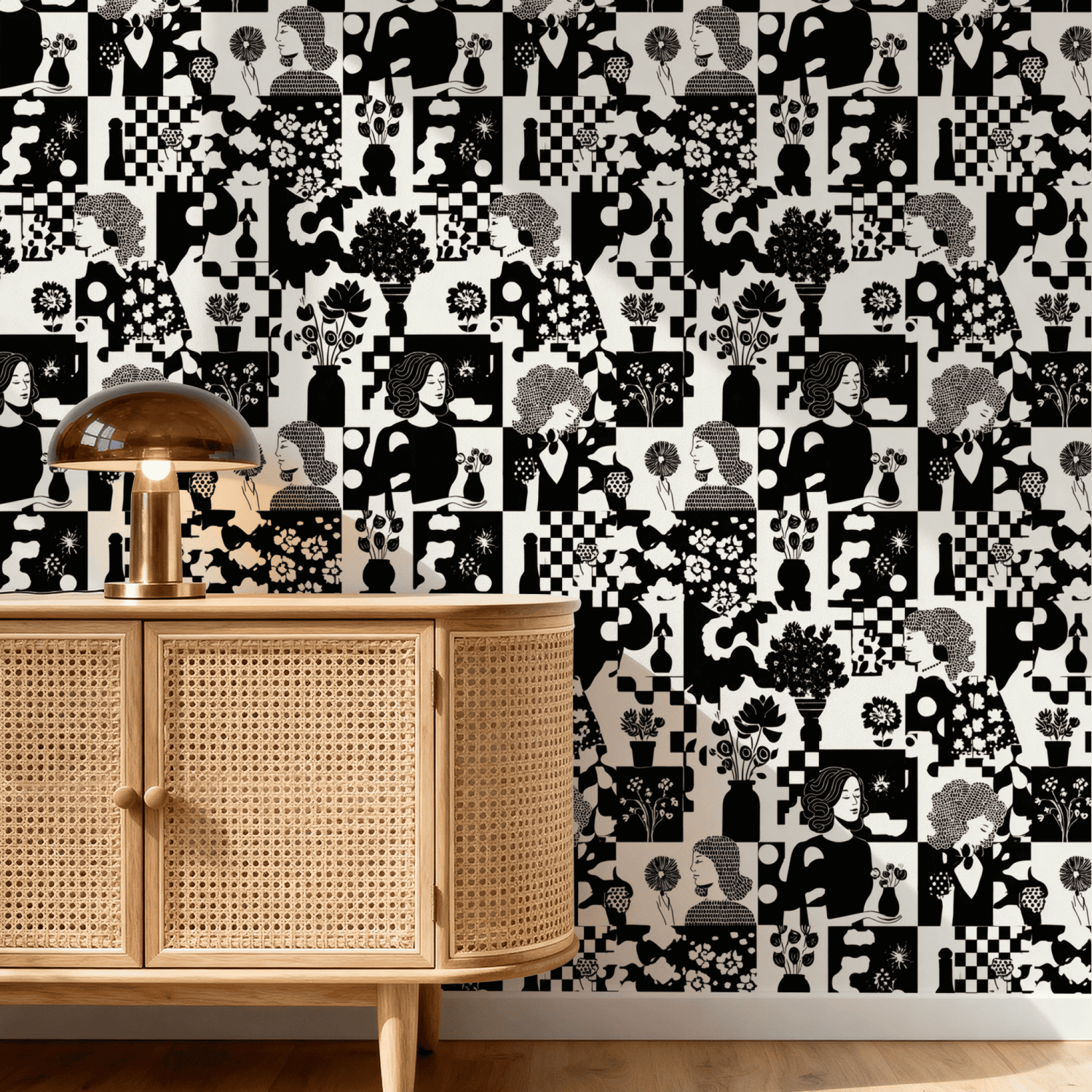 Checkerboard Wallpaper
