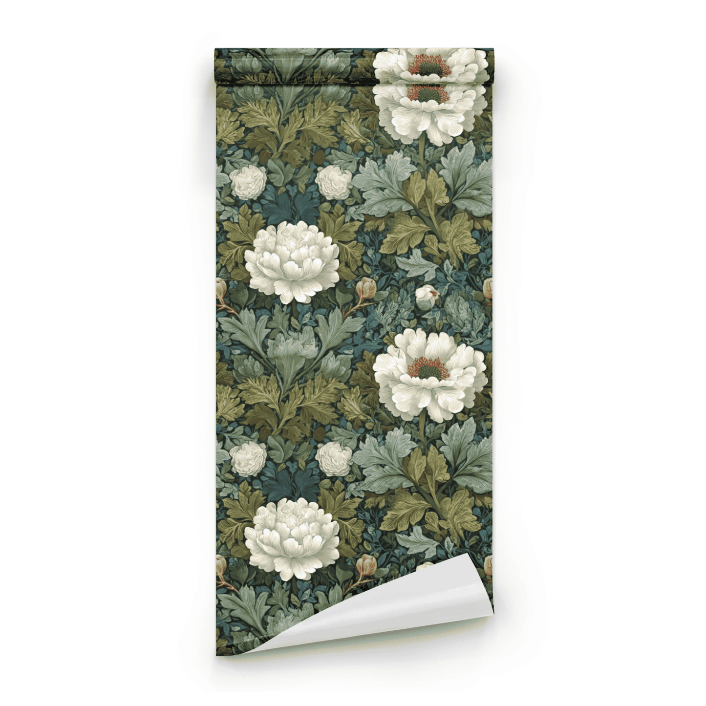 Ivory Anemone Wallpaper