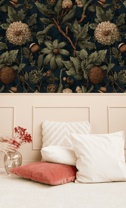 Enchanted Flora Wallpaper